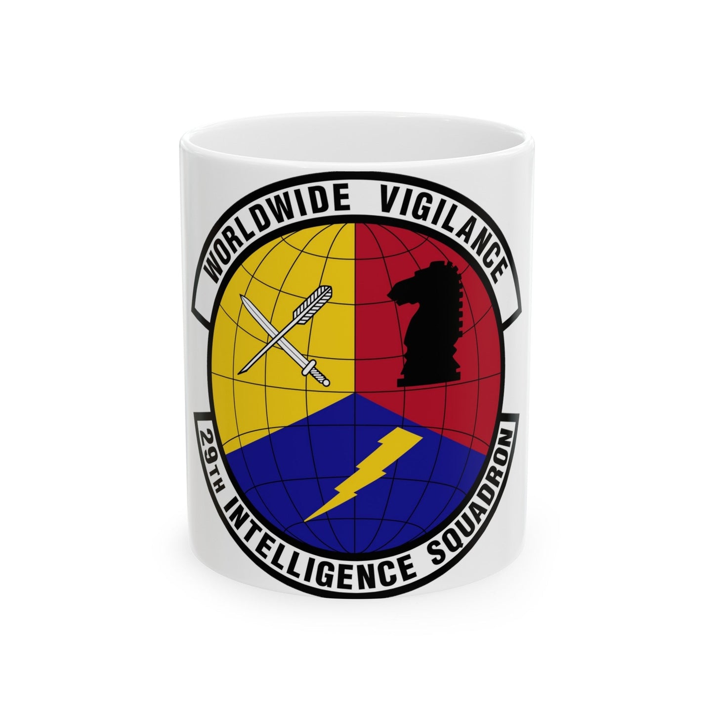 29 Intelligence Squadron ACC (U.S. Air Force) White Coffee Mug-11oz-The Sticker Space