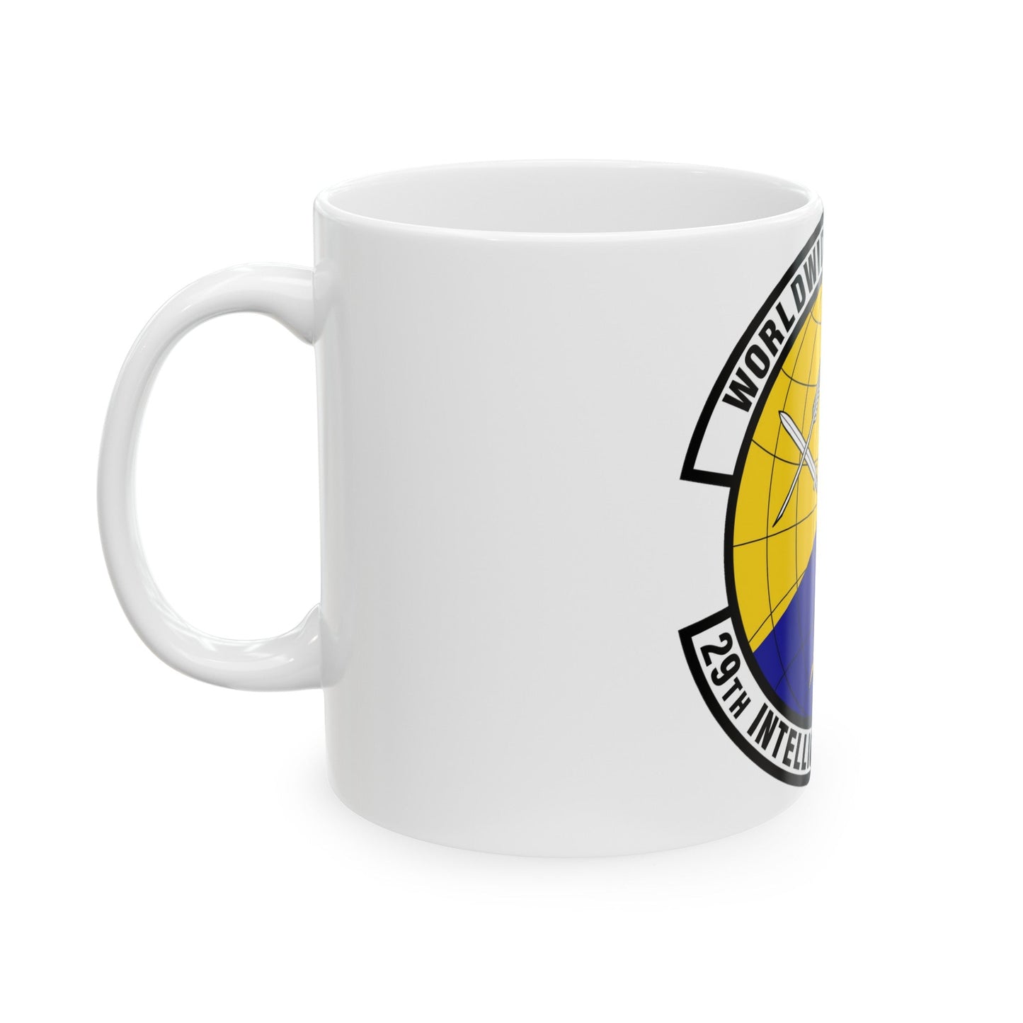 29 Intelligence Squadron ACC (U.S. Air Force) White Coffee Mug-The Sticker Space