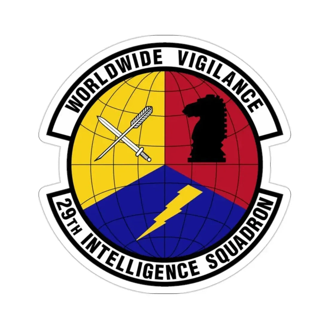 29 Intelligence Squadron ACC (U.S. Air Force) STICKER Vinyl Die-Cut Decal - The Sticker Space