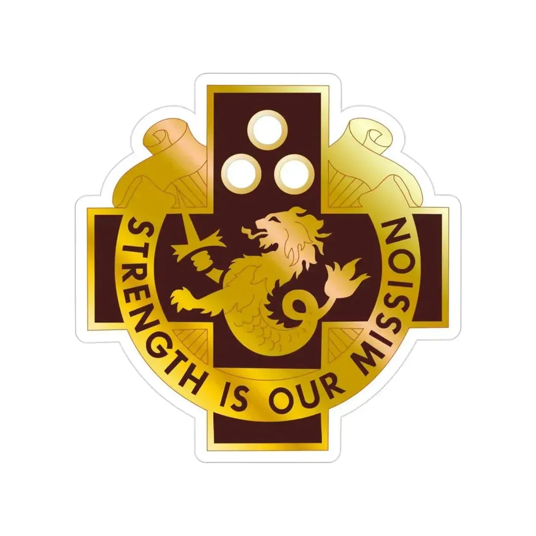 29 Surgical Hospital (U.S. Army) Transparent STICKER Die-Cut Vinyl Decal 3 Inch - The Sticker Space