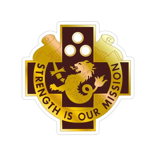 29 Surgical Hospital (U.S. Army) Transparent STICKER Die-Cut Vinyl Decal 6 Inch - The Sticker Space