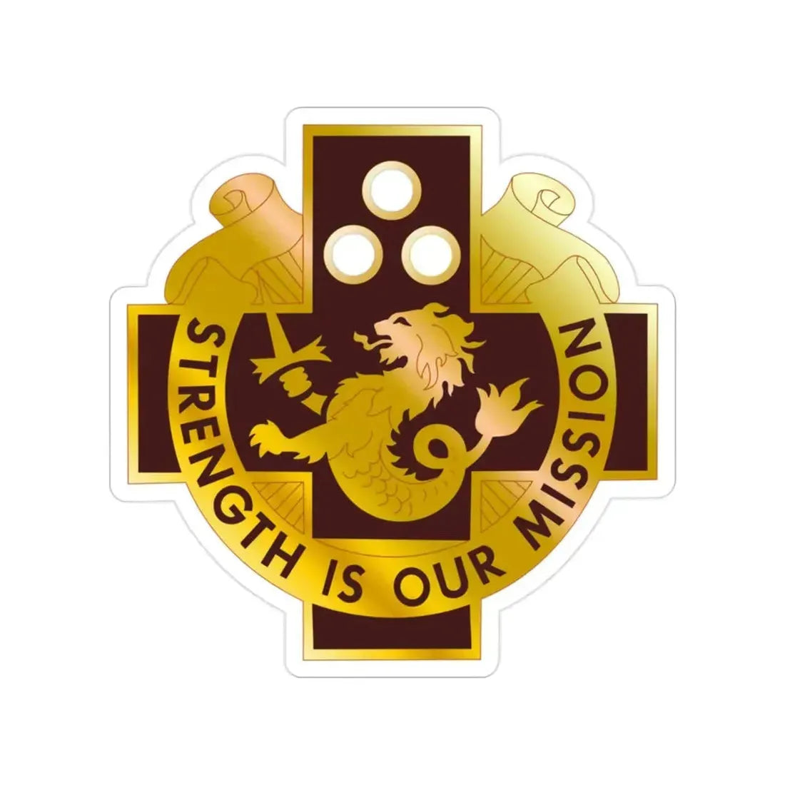 29 Surgical Hospital (U.S. Army) Transparent STICKER Die-Cut Vinyl Decal - The Sticker Space