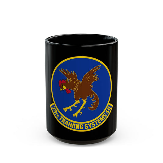 29 Training Systems Sq ACC (U.S. Air Force) Black Coffee Mug-15oz-The Sticker Space