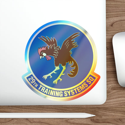 29 Training Systems Sq ACC (U.S. Air Force) Holographic STICKER Die-Cut Vinyl Decal-The Sticker Space