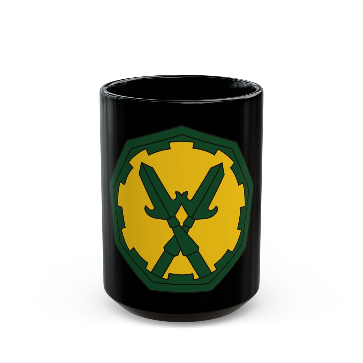 290 Military Police Brigade 2 (U.S. Army) Black Coffee Mug-15oz-The Sticker Space