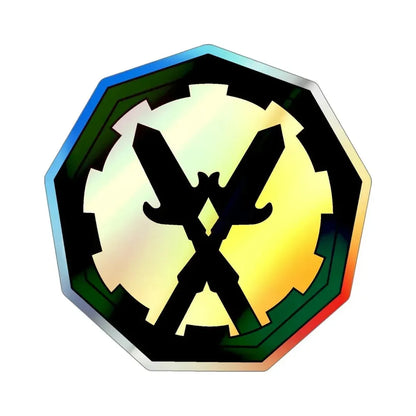 290 Military Police Brigade 2 (U.S. Army) Holographic STICKER Die-Cut Vinyl Decal - The Sticker Space