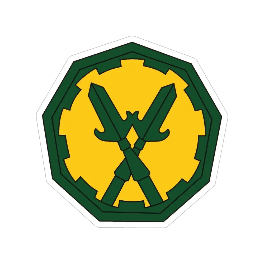 290 Military Police Brigade 2 (U.S. Army) Transparent STICKER Die-Cut Vinyl Decal 6 Inch - The Sticker Space