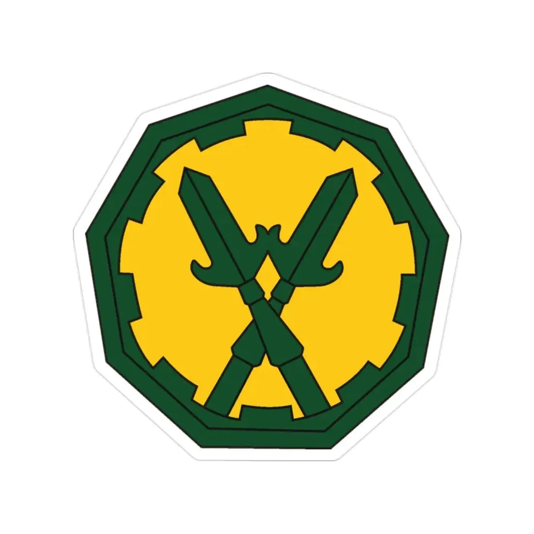 290 Military Police Brigade 2 (U.S. Army) Transparent STICKER Die-Cut Vinyl Decal - The Sticker Space