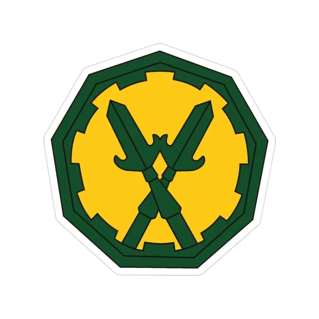 290 Military Police Brigade 2 (U.S. Army) Transparent STICKER Die-Cut Vinyl Decal - The Sticker Space