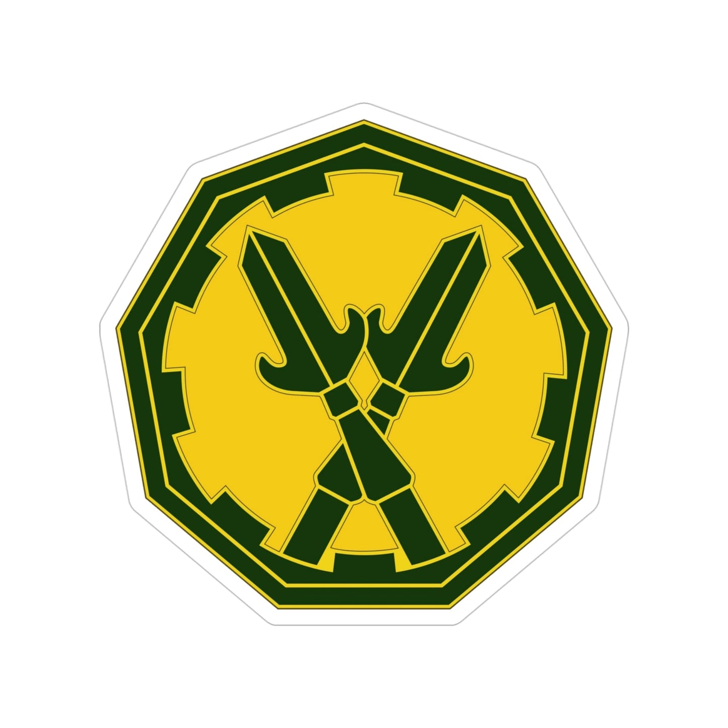 290 Military Police Brigade 3 (U.S. Army) Transparent STICKER Die-Cut Vinyl Decal-4 Inch-The Sticker Space