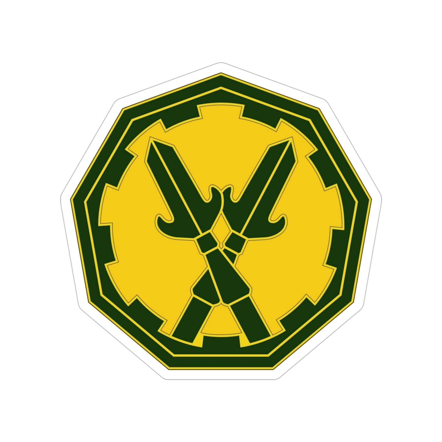 290 Military Police Brigade 3 (U.S. Army) Transparent STICKER Die-Cut Vinyl Decal-5 Inch-The Sticker Space