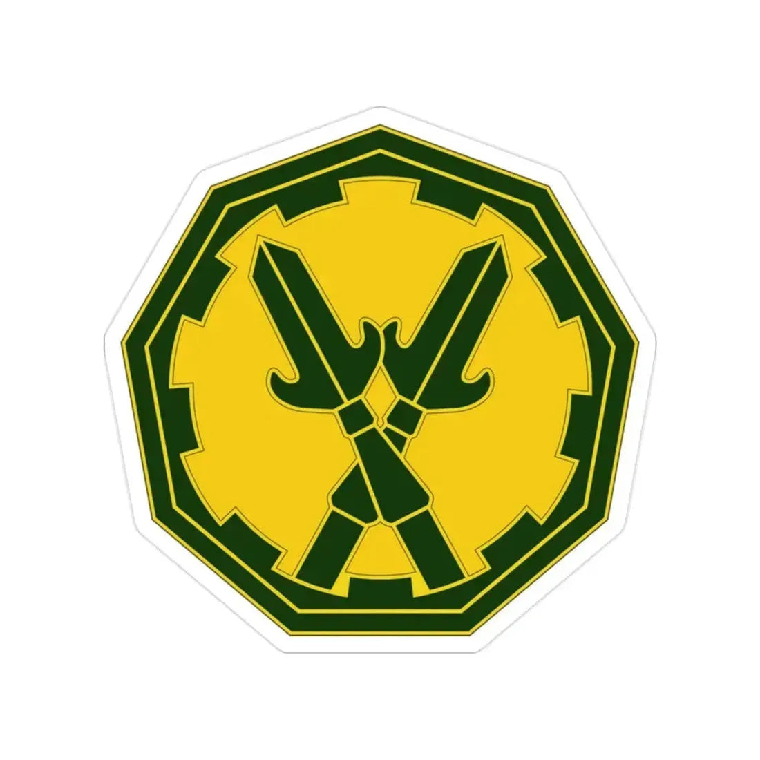 290 Military Police Brigade 3 (U.S. Army) Transparent STICKER Die-Cut Vinyl Decal 2 Inch - The Sticker Space