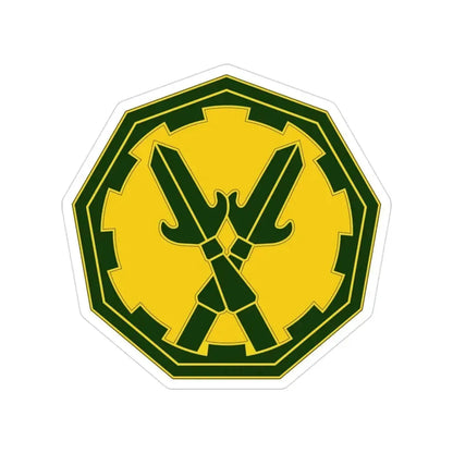 290 Military Police Brigade 3 (U.S. Army) Transparent STICKER Die-Cut Vinyl Decal 3 Inch - The Sticker Space