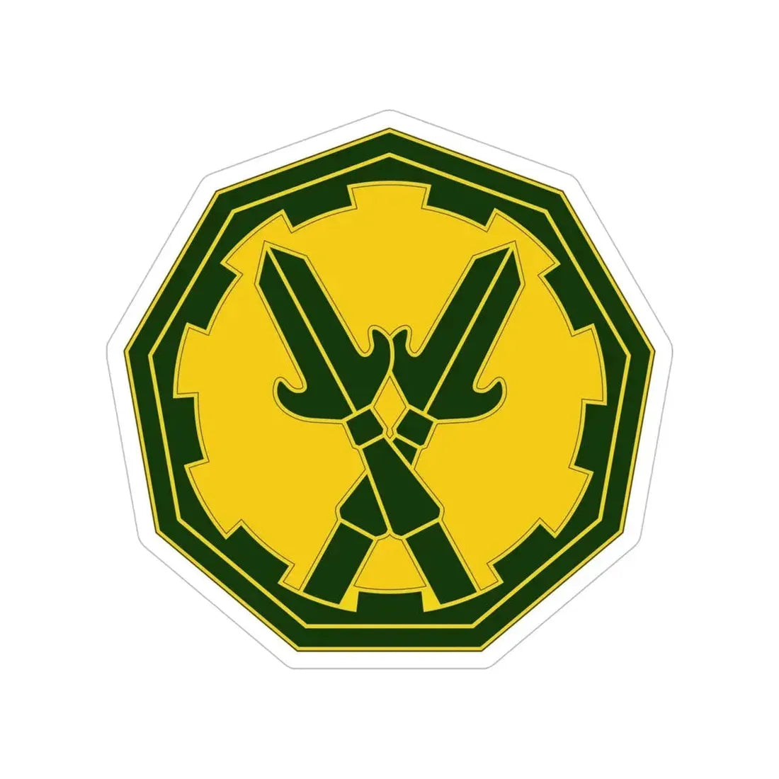 290 Military Police Brigade 3 (U.S. Army) Transparent STICKER Die-Cut Vinyl Decal - The Sticker Space