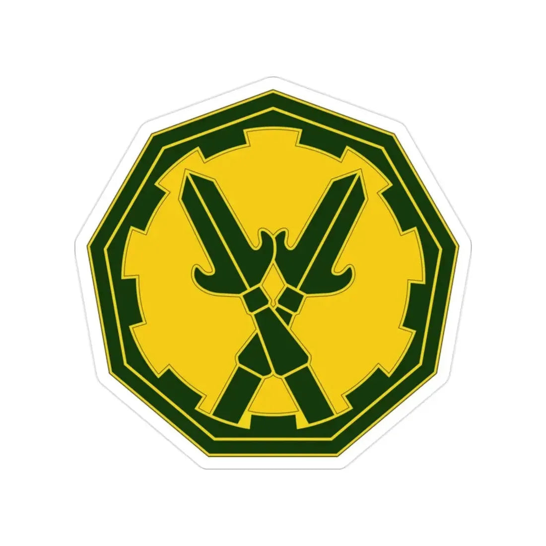 290 Military Police Brigade 3 (U.S. Army) Transparent STICKER Die-Cut Vinyl Decal - The Sticker Space