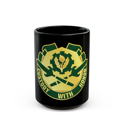 290 Military Police Brigade (U.S. Army) Black Coffee Mug-15oz-The Sticker Space