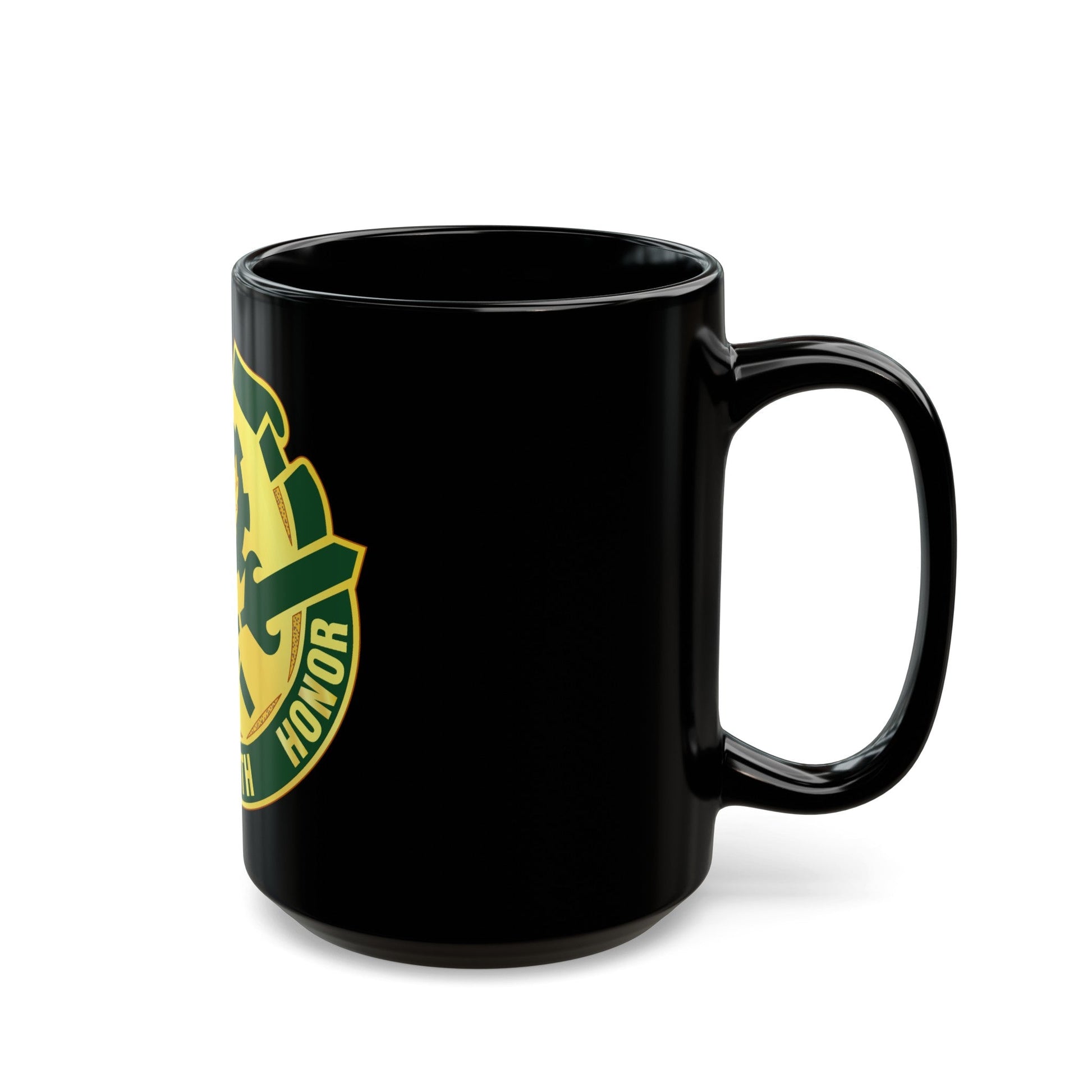 290 Military Police Brigade (U.S. Army) Black Coffee Mug-The Sticker Space