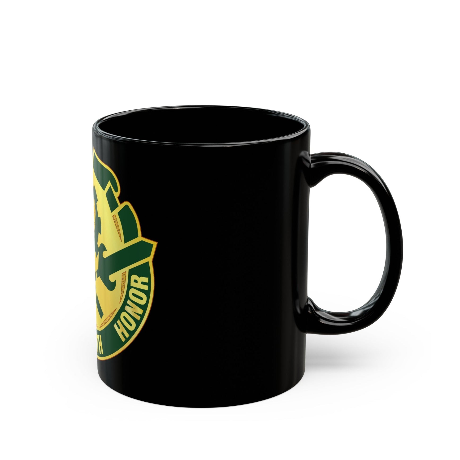 290 Military Police Brigade (U.S. Army) Black Coffee Mug-The Sticker Space