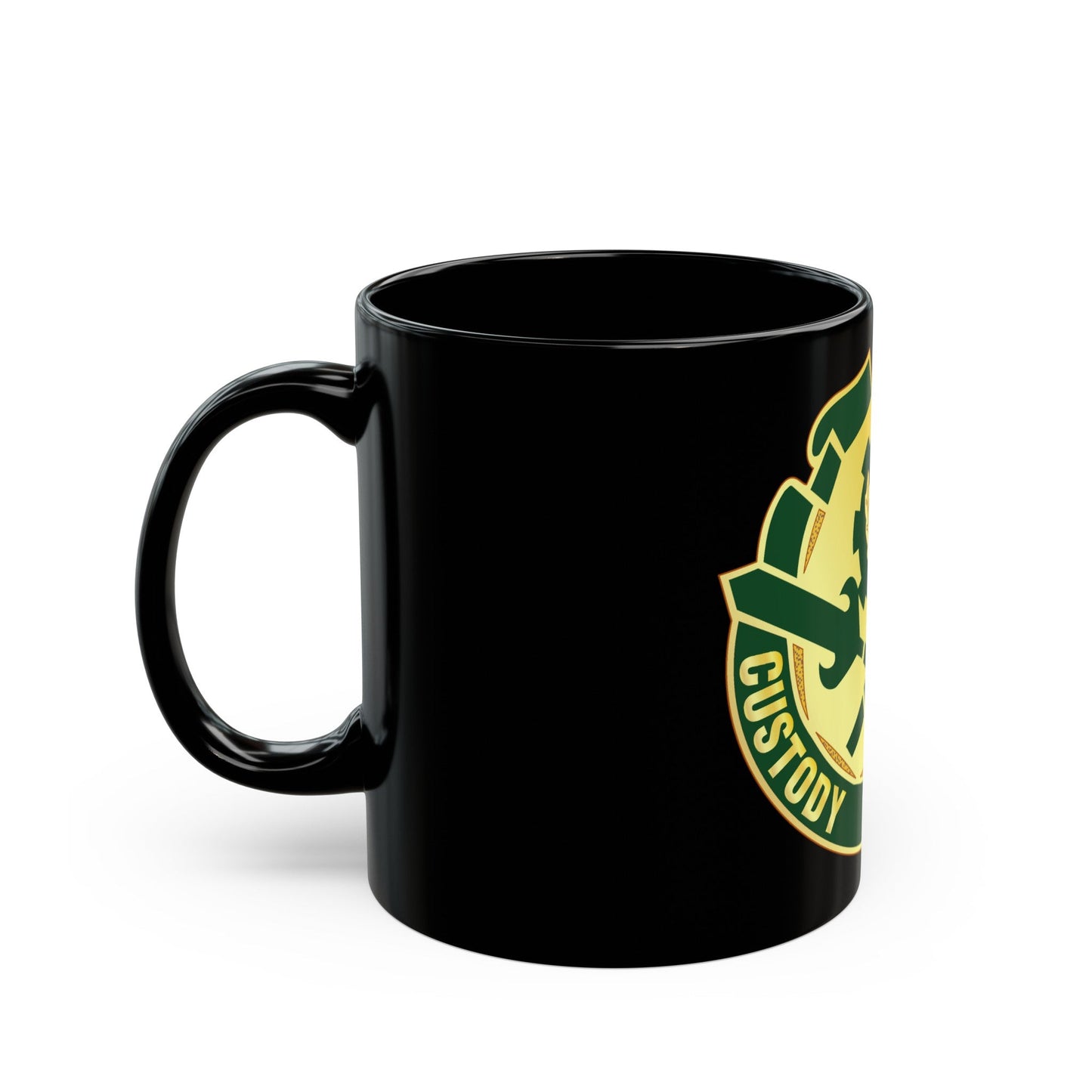 290 Military Police Brigade (U.S. Army) Black Coffee Mug-The Sticker Space