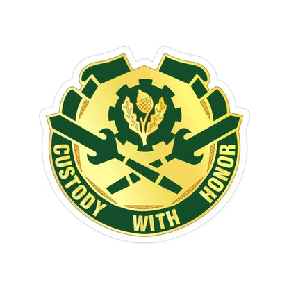 290 Military Police Brigade (U.S. Army) Transparent STICKER Die-Cut Vinyl Decal 2 Inch - The Sticker Space