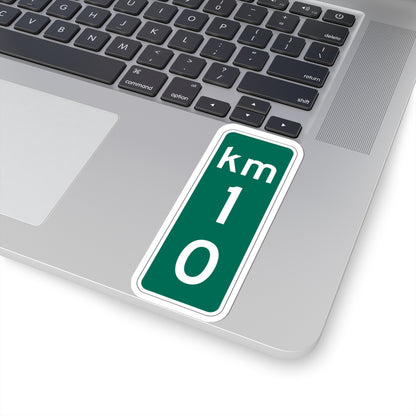 MUTCD-PR D10-2 (Puerto Rico) (Road Sign) STICKER Vinyl Kiss-Cut Decal