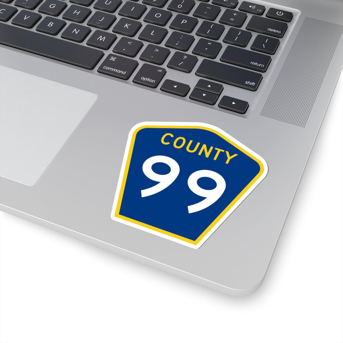 County 99 MN (Minnesota) (Road Sign) STICKER Vinyl Kiss-Cut Decal