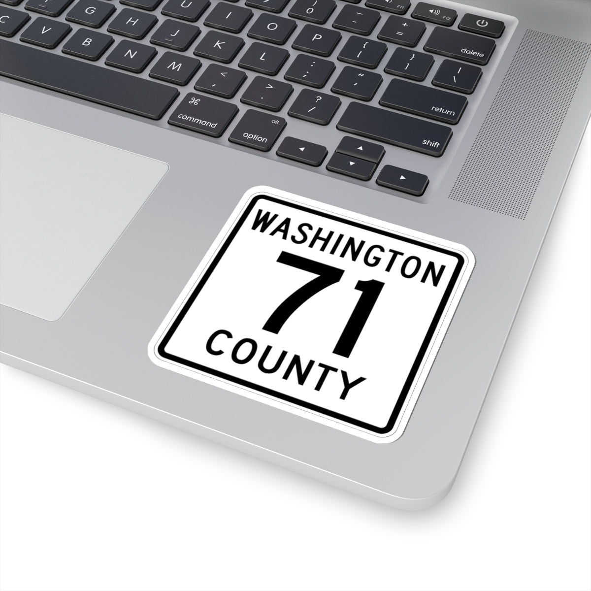 Washington County 71 MN (Minnesota) (Road Sign) STICKER Vinyl Kiss-Cut Decal