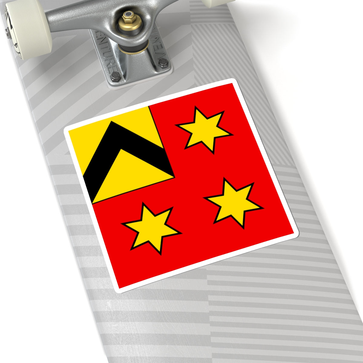 CHE Rufenacht BE Flag (Switzerland) STICKER Vinyl Kiss-Cut Decal