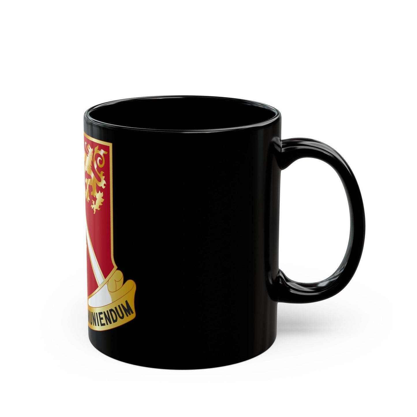 291 Engineer Battalion (U.S. Army) Black Coffee Mug-The Sticker Space