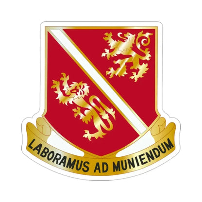 291 Engineer Battalion (U.S. Army) STICKER Vinyl Die-Cut Decal 2 Inch - The Sticker Space