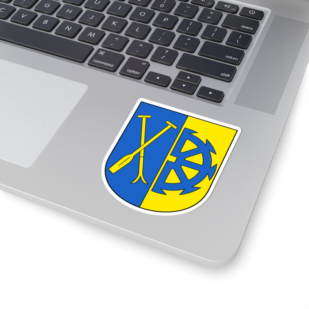 Rüdlingen-blazon (Switzerland) (Coat of Arms) STICKER Vinyl Kiss-Cut Decal