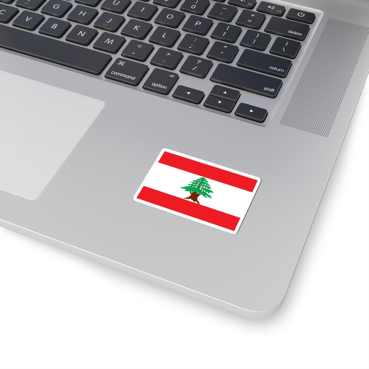 Flag of Lebanon 1943-1995 (Lebanon) STICKER Vinyl Kiss-Cut Decal