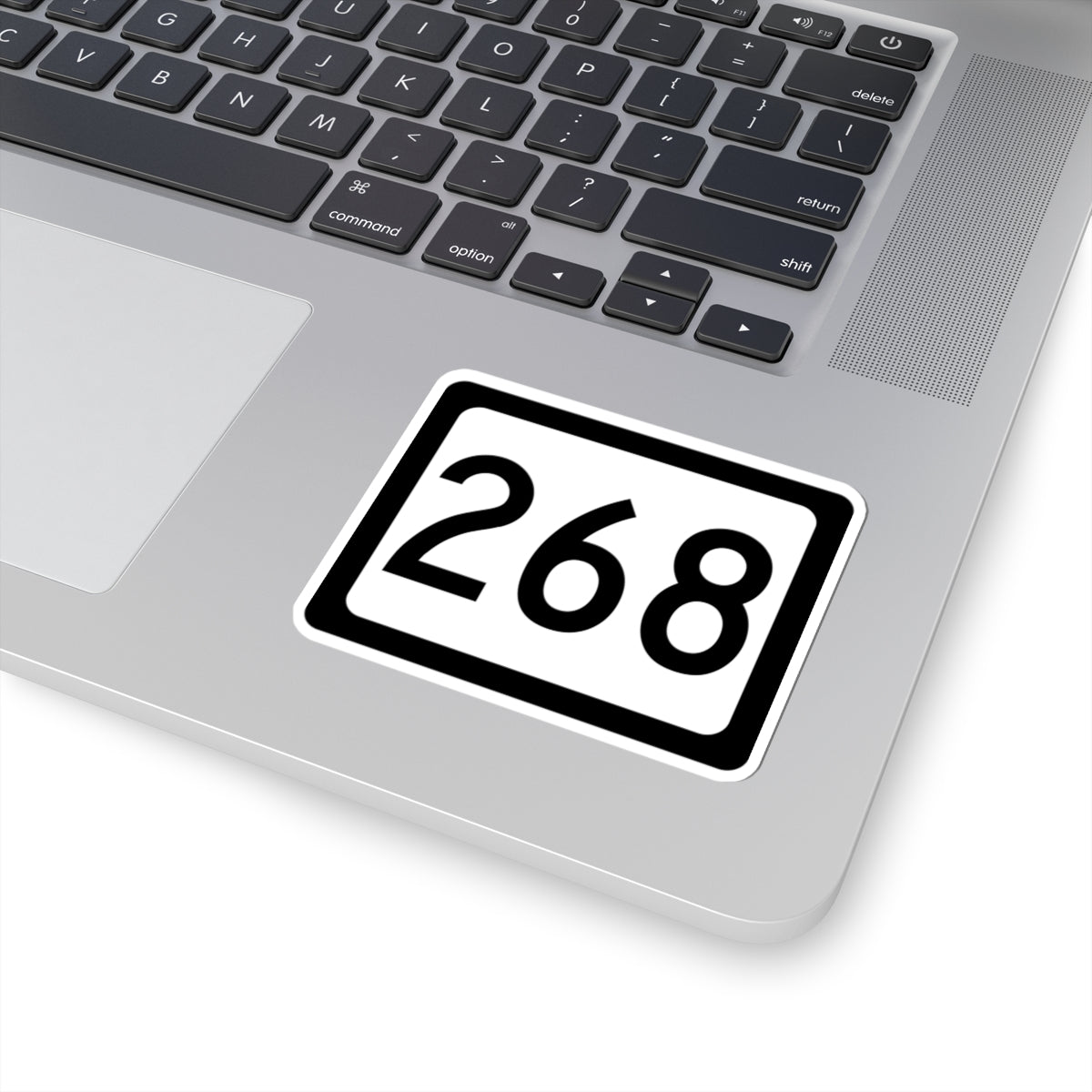 WV-268 (Virginia) (Road Sign) STICKER Vinyl Kiss-Cut Decal