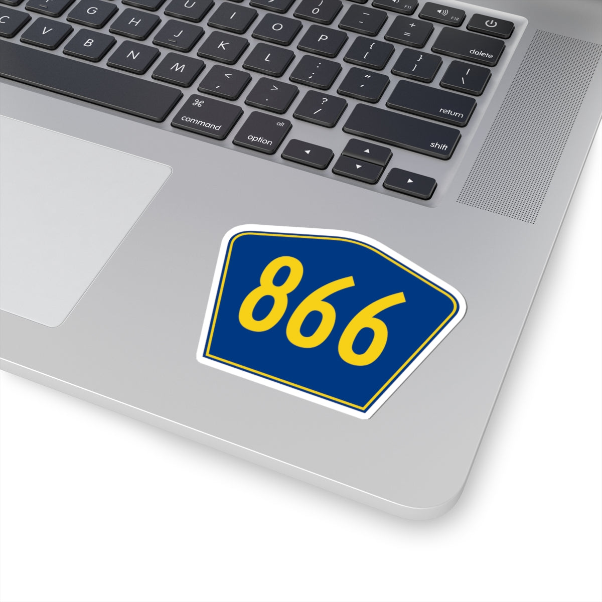PR secondary 866 (Puerto Rico) (Road Sign) STICKER Vinyl Kiss-Cut Decal