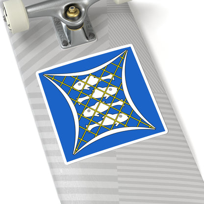 CHE Niederuster Flag (Switzerland) STICKER Vinyl Kiss-Cut Decal