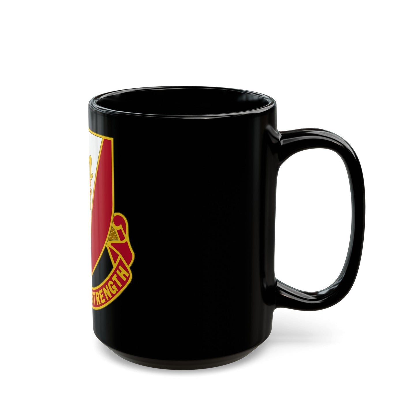 293 Engineer Battalion (U.S. Army) Black Coffee Mug-The Sticker Space