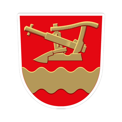 Aura.vaakuna (Finland) (Coat of Arms) STICKER Vinyl Kiss-Cut Decal