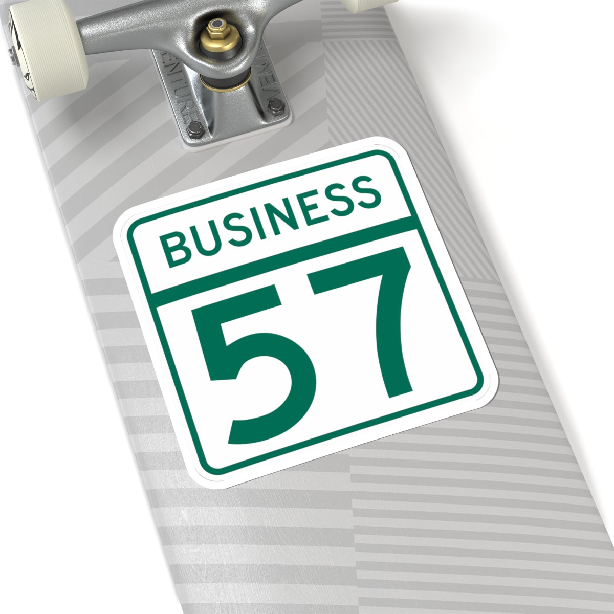 MD Route 57 Business (Maryland) (Road Sign) STICKER Vinyl Kiss-Cut Decal