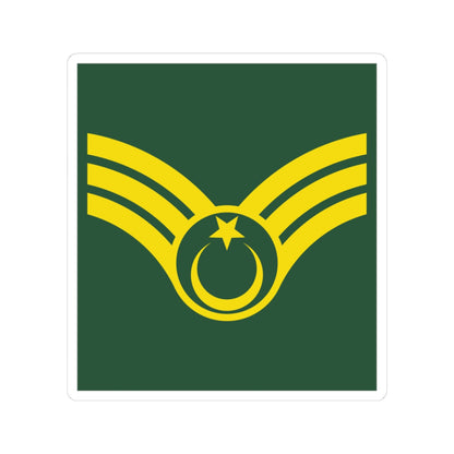 Army TUR OR 06 (Turkey) (Military Rank) STICKER Vinyl Kiss-Cut Decal