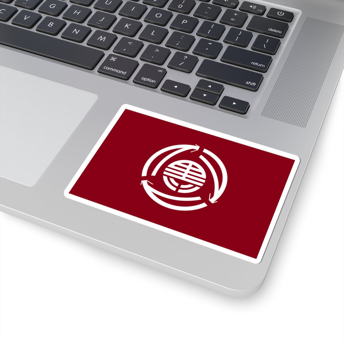Flag of Kuromatsunai Hokkaido (Japan) STICKER Vinyl Kiss-Cut Decal