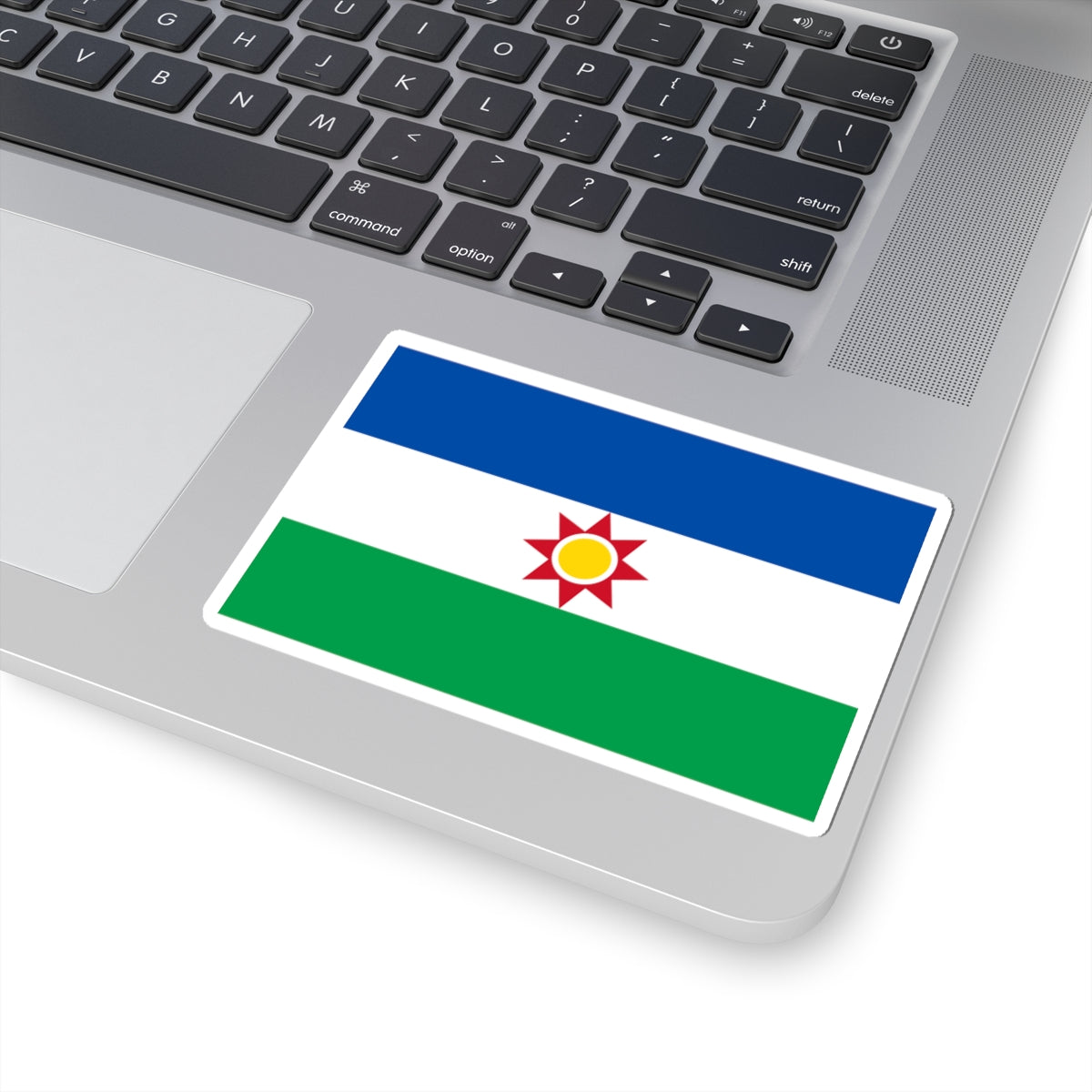 Flag of Iraq Proposed 3-2 (Iraq) STICKER Vinyl Kiss-Cut Decal