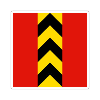 CHE Valangin Flag (Switzerland) STICKER Vinyl Kiss-Cut Decal