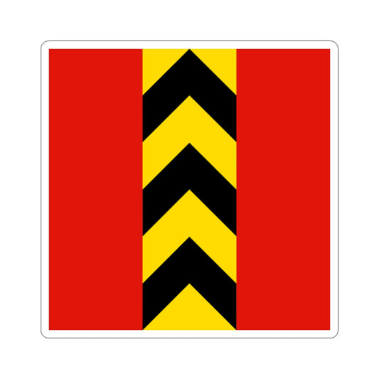 CHE Valangin Flag (Switzerland) STICKER Vinyl Kiss-Cut Decal