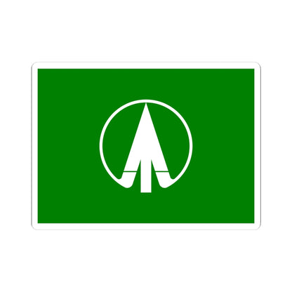 Flag of Nogi Tochigi (Japan) STICKER Vinyl Kiss-Cut Decal