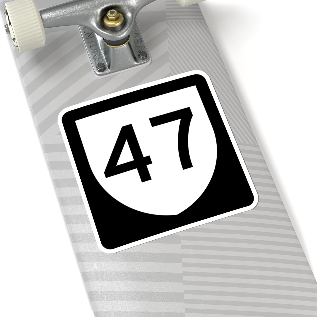 PR urban primary 47 (Puerto Rico) (Road Sign) STICKER Vinyl Kiss-Cut Decal