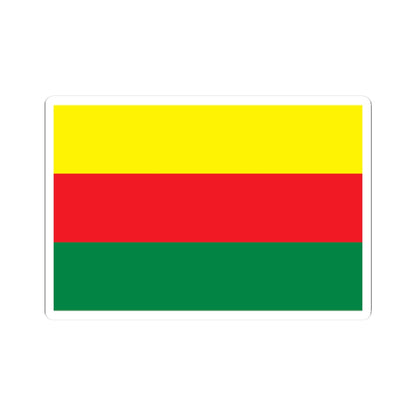 Flag of Rojava (Syria) STICKER Vinyl Kiss-Cut Decal
