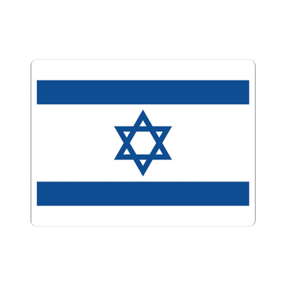 Flag of Israel Yale Blue (Israel) STICKER Vinyl Kiss-Cut Decal