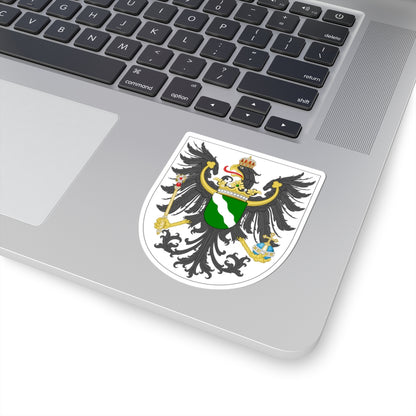 Arms of Rheinland (Denmark) (Coat of Arms) STICKER Vinyl Kiss-Cut Decal