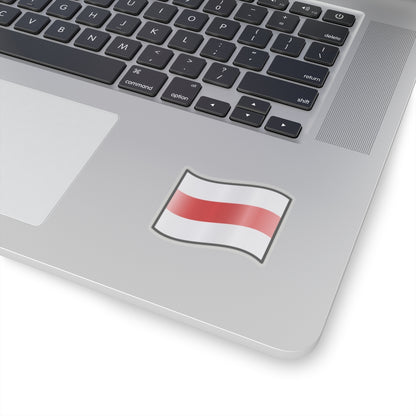 Nuvola Belarus flag 1991 (Belarus) STICKER Vinyl Kiss-Cut Decal