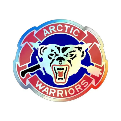 297 Battlefield Surveillance Brigade 2 (U.S. Army) Holographic STICKER Die-Cut Vinyl Decal 4 Inch Holographic - The Sticker Space